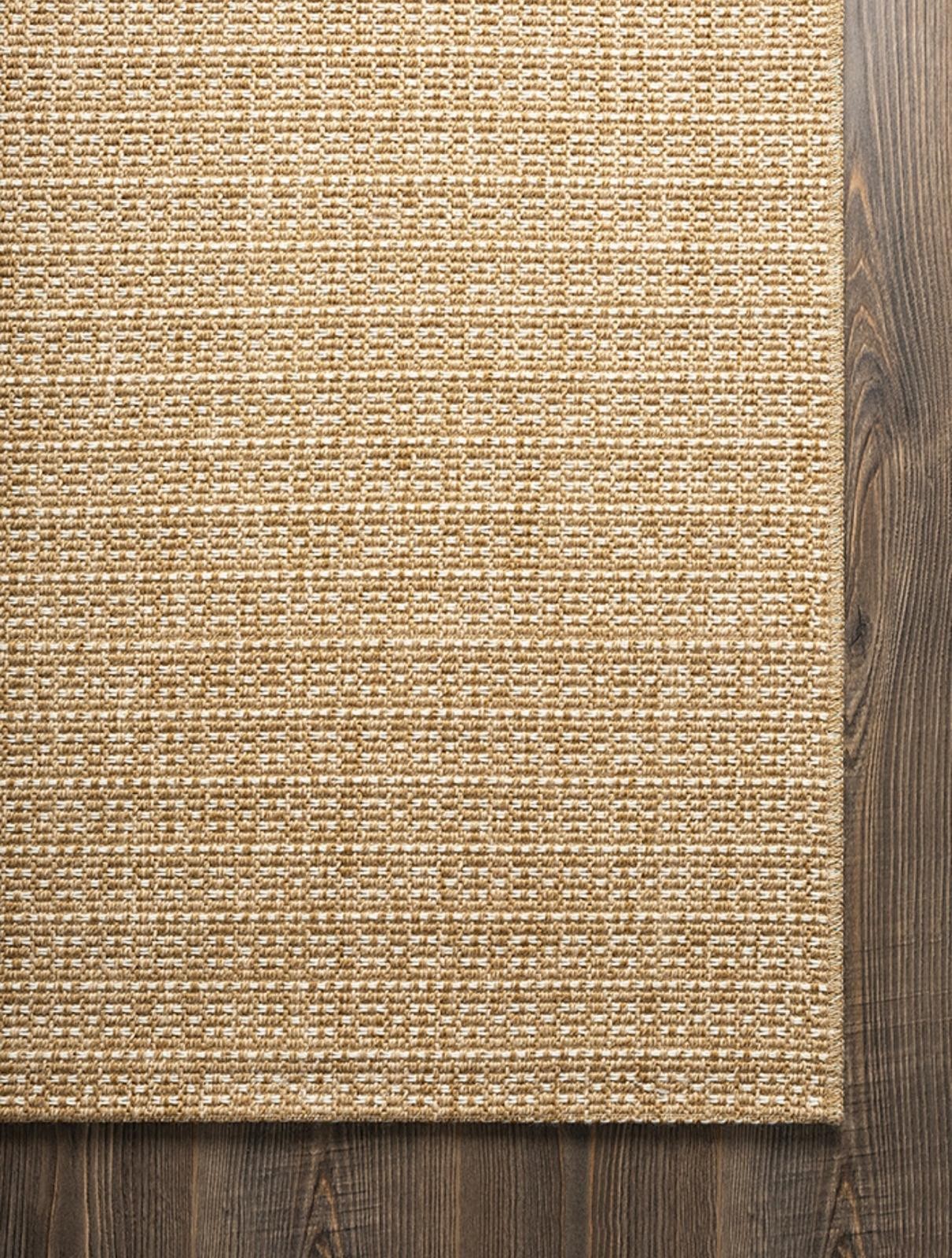hanlı halı tiorra tı004a kahve krem jüt sisal halı
