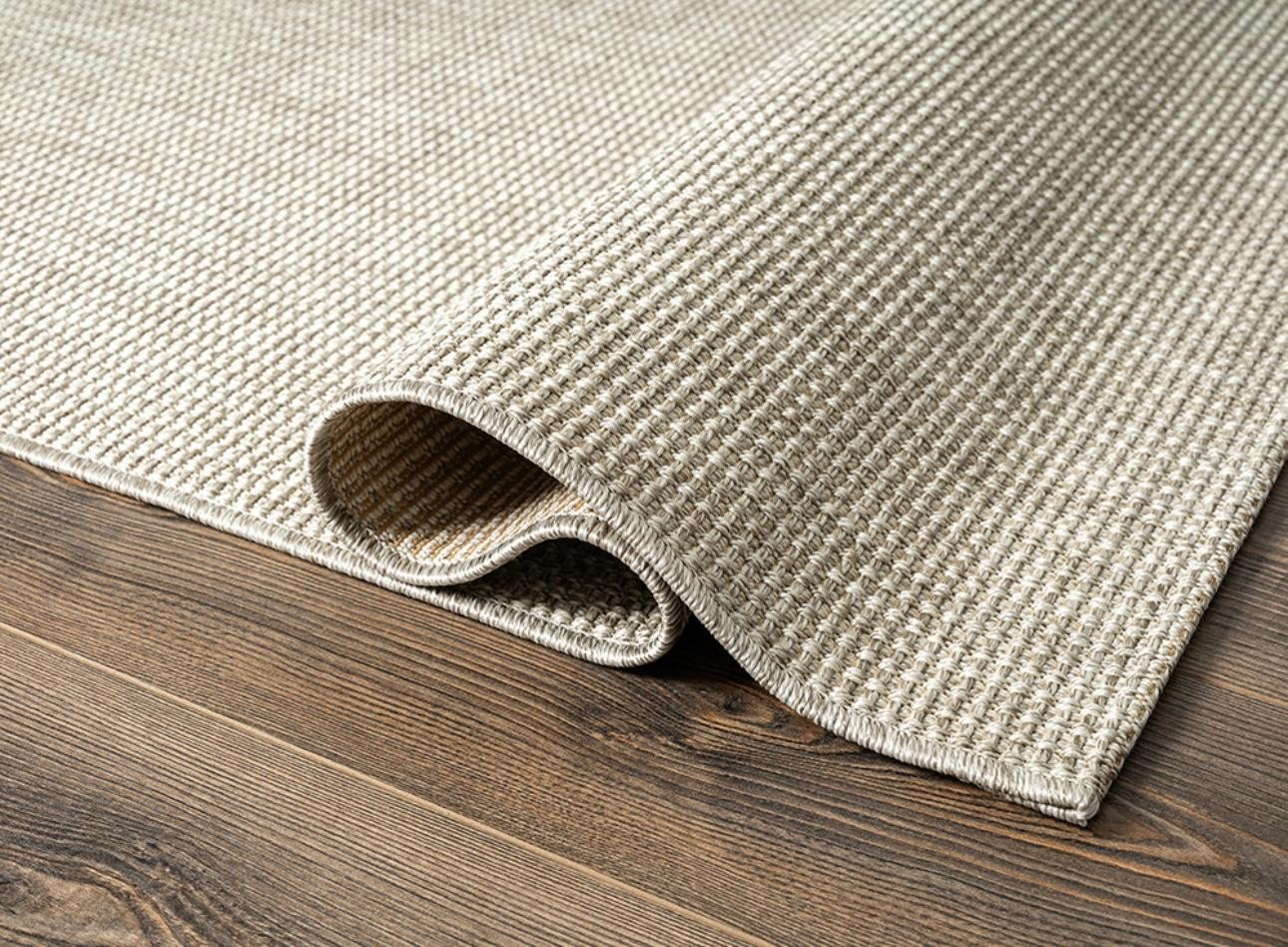 hanlı halı tiorra tı003a gri modern jüt sisal halı