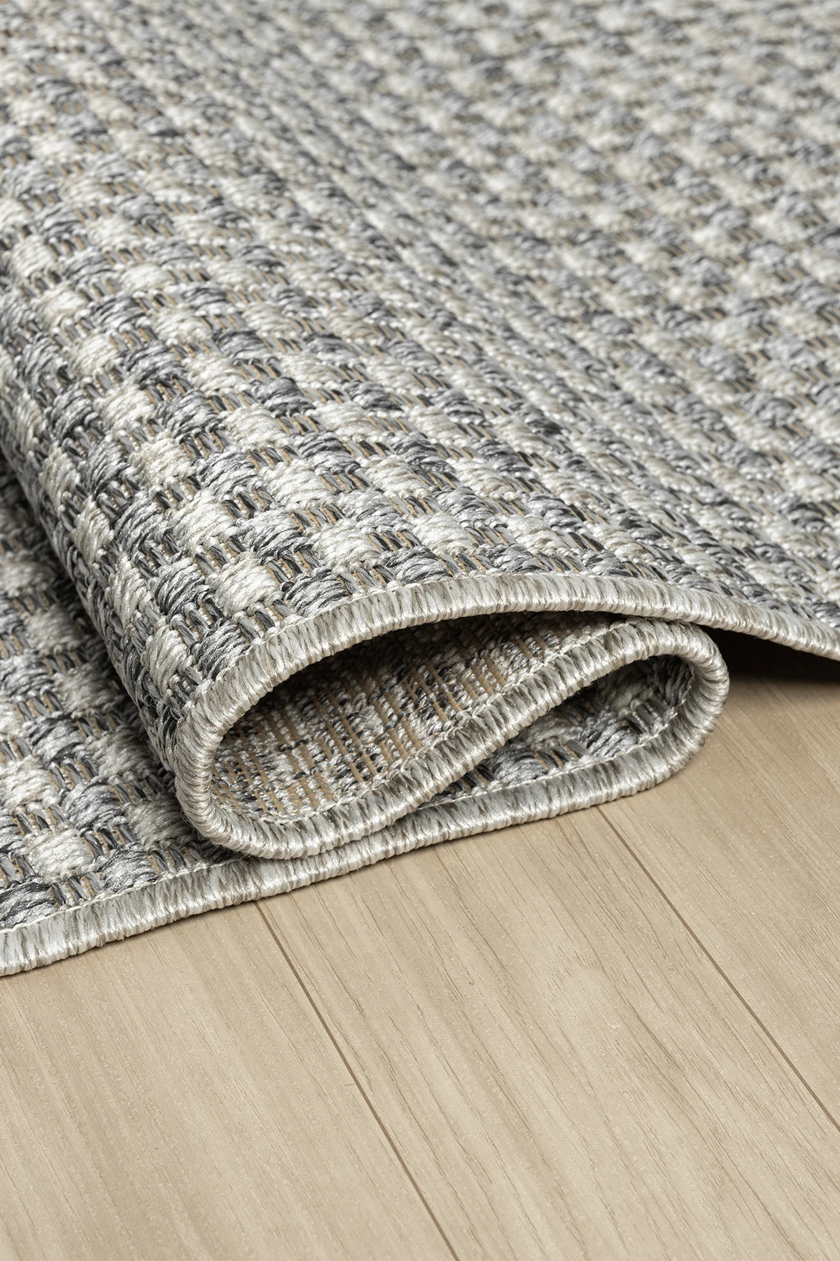 Hanlı halı nice667gri hasır dokulu oturma odası halısı koridor halısı kesme halı