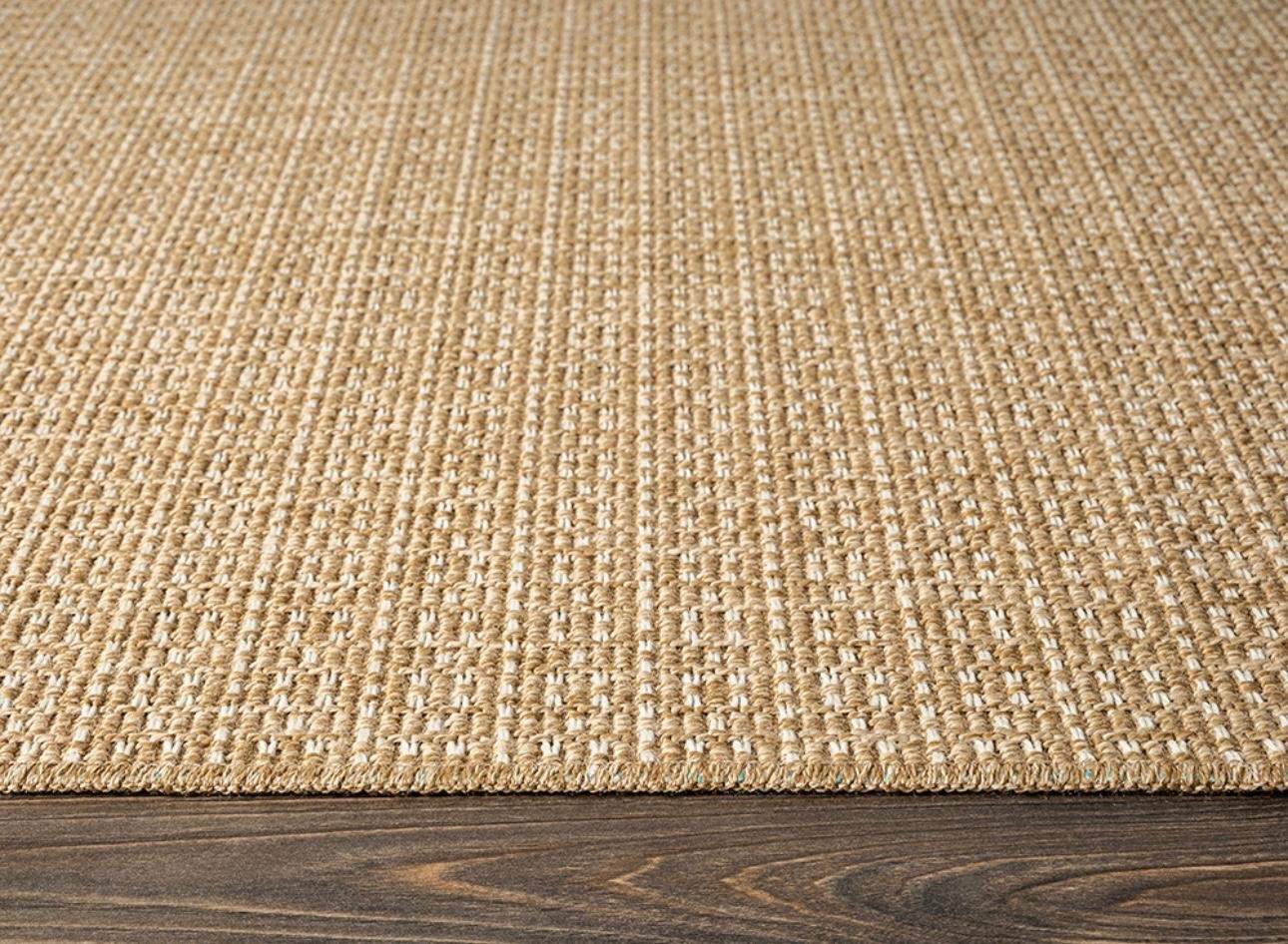 hanlı halı tiorra tı004a kahve krem jüt sisal halı