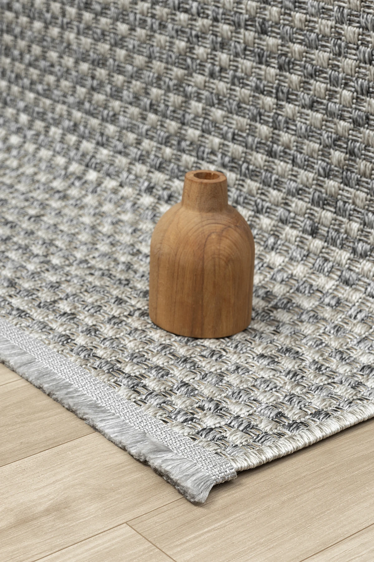 Hanlı halı nice667gri hasır dokulu oturma odası halısı koridor halısı kesme halı