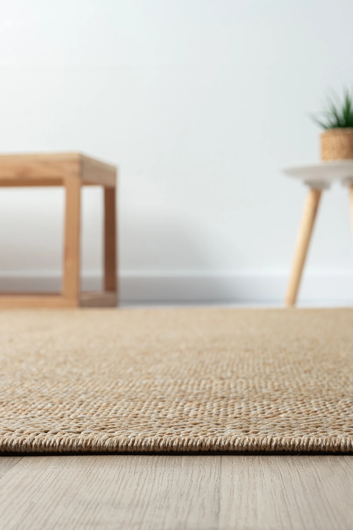 Hanlı halı nice665 bej kahve oturma odası halısı koridor halısı kesme halı