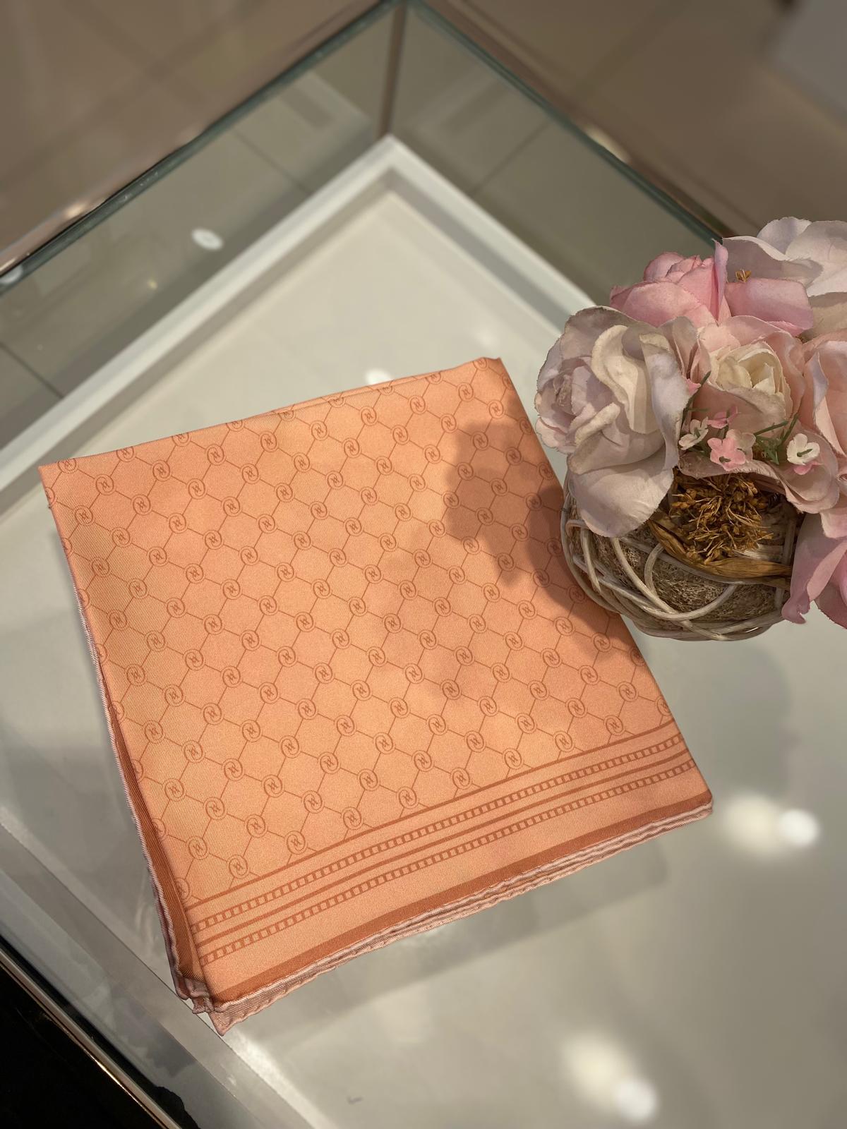 Vakko Monogram Twil Eşarp 37144