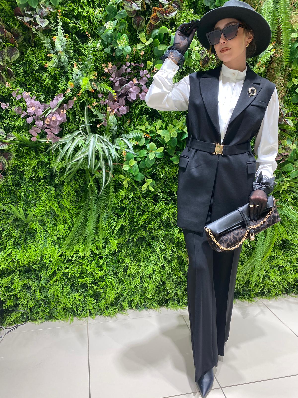 My312 Kemerli Yelekli Takım