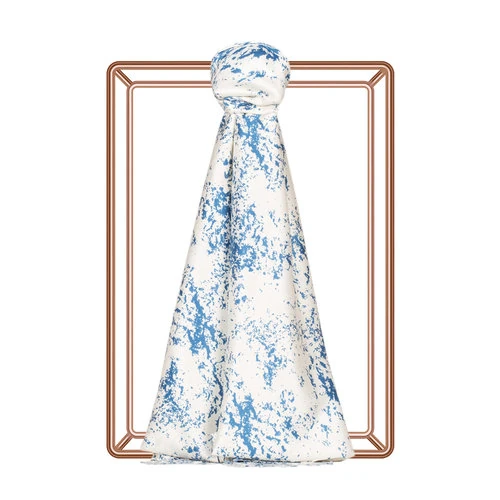 İpekevi Mermer Desenli İpek Şal