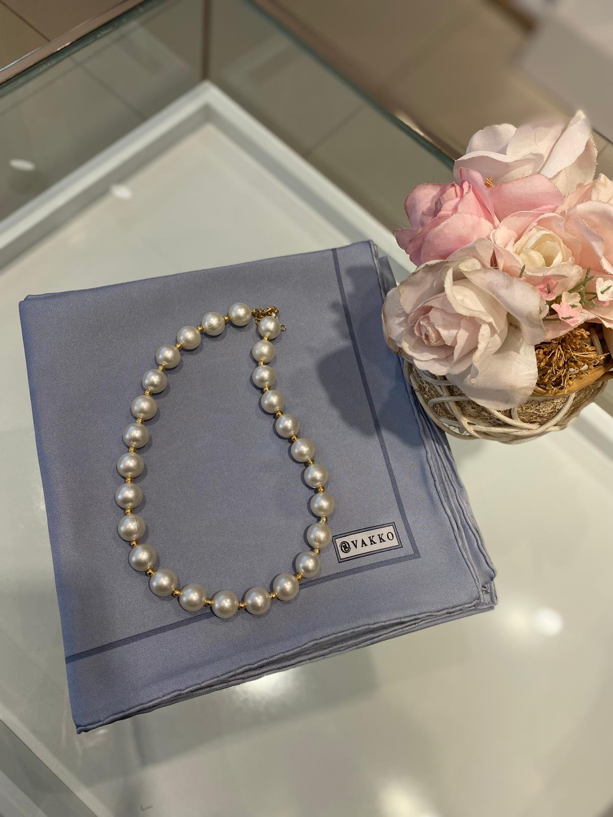 Vakko Çerçeveli Eşarp 33419 - Koyu Gri