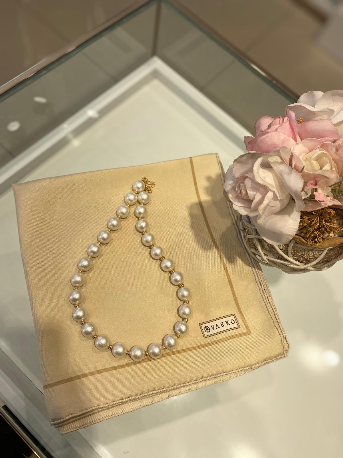 Vakko Çerçeveli Eşarp 33419 - Bej