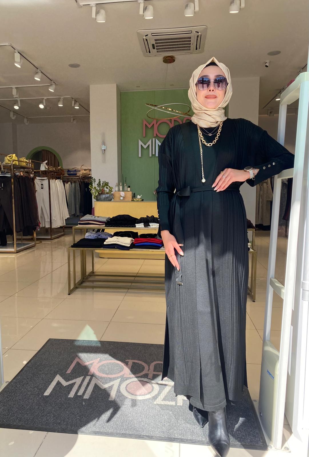 My312 İkili Triko Elbise