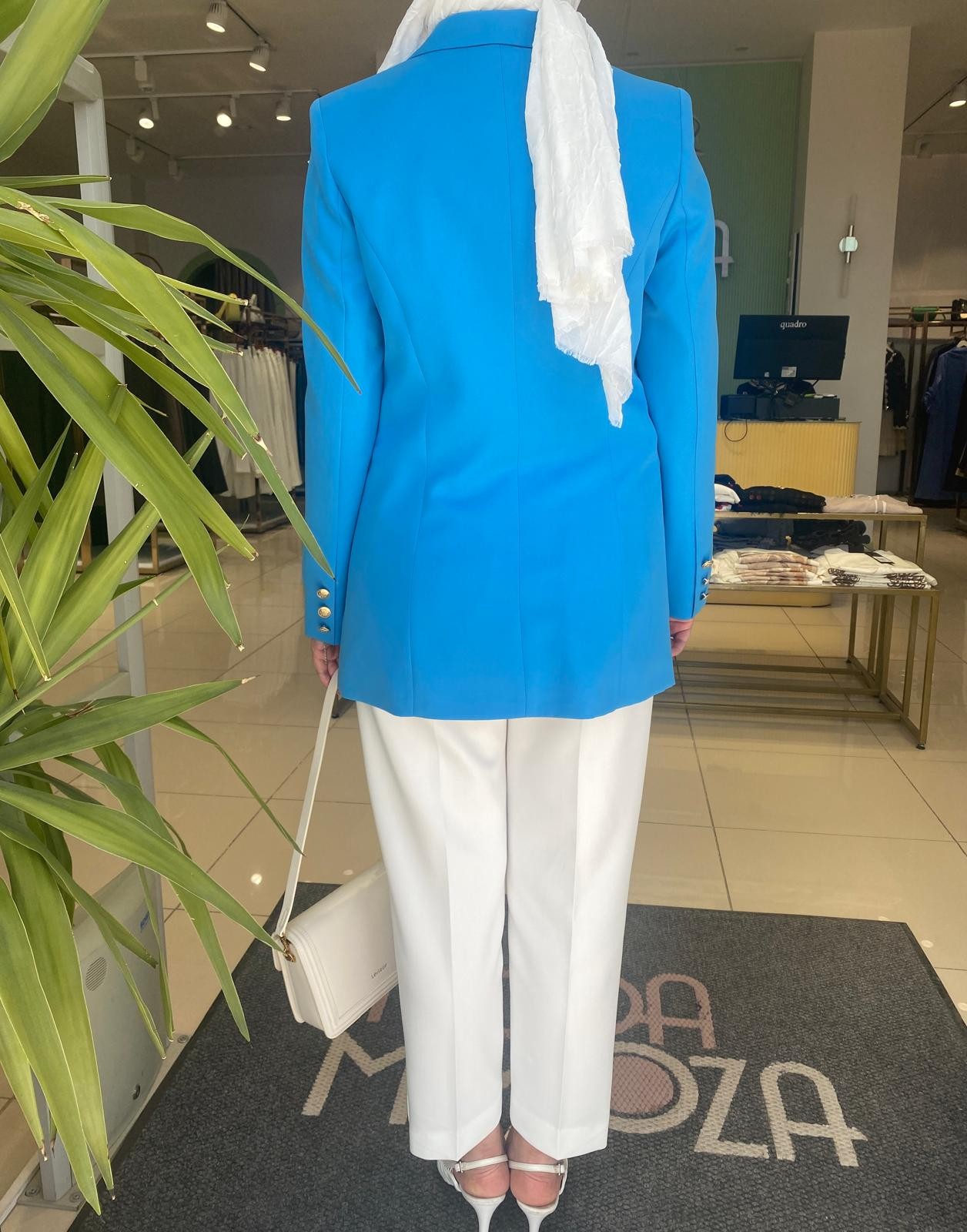 Pera Kısa Blazer Ceket