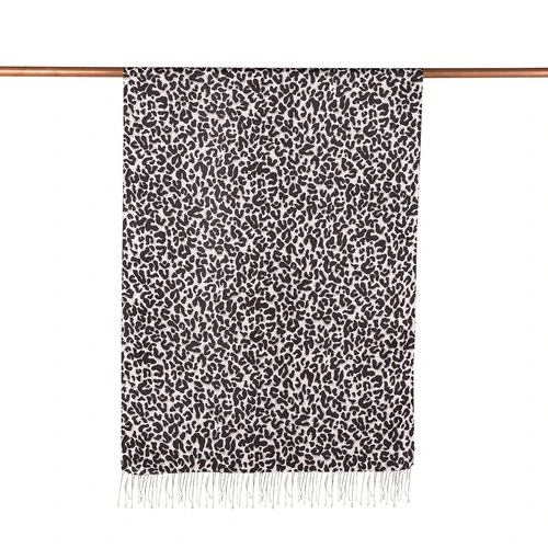 İpekevi Leopar Desenli İpek Şal
