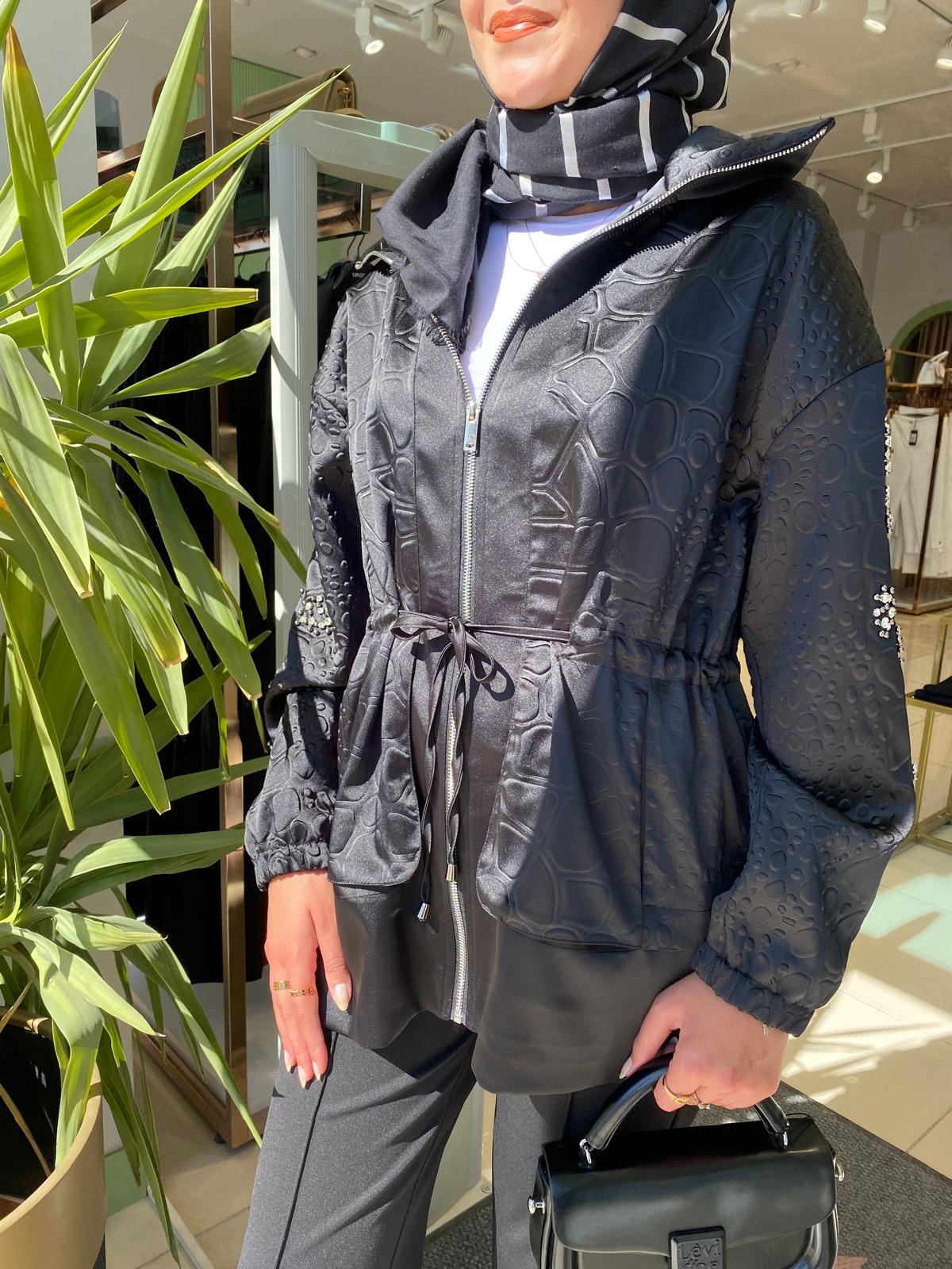 My312 Desenli Taşlı Kap 