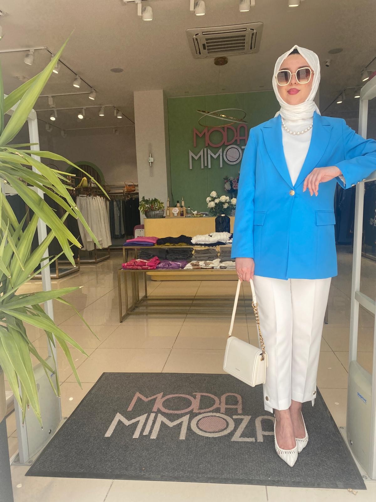 Pera Kısa Blazer Ceket