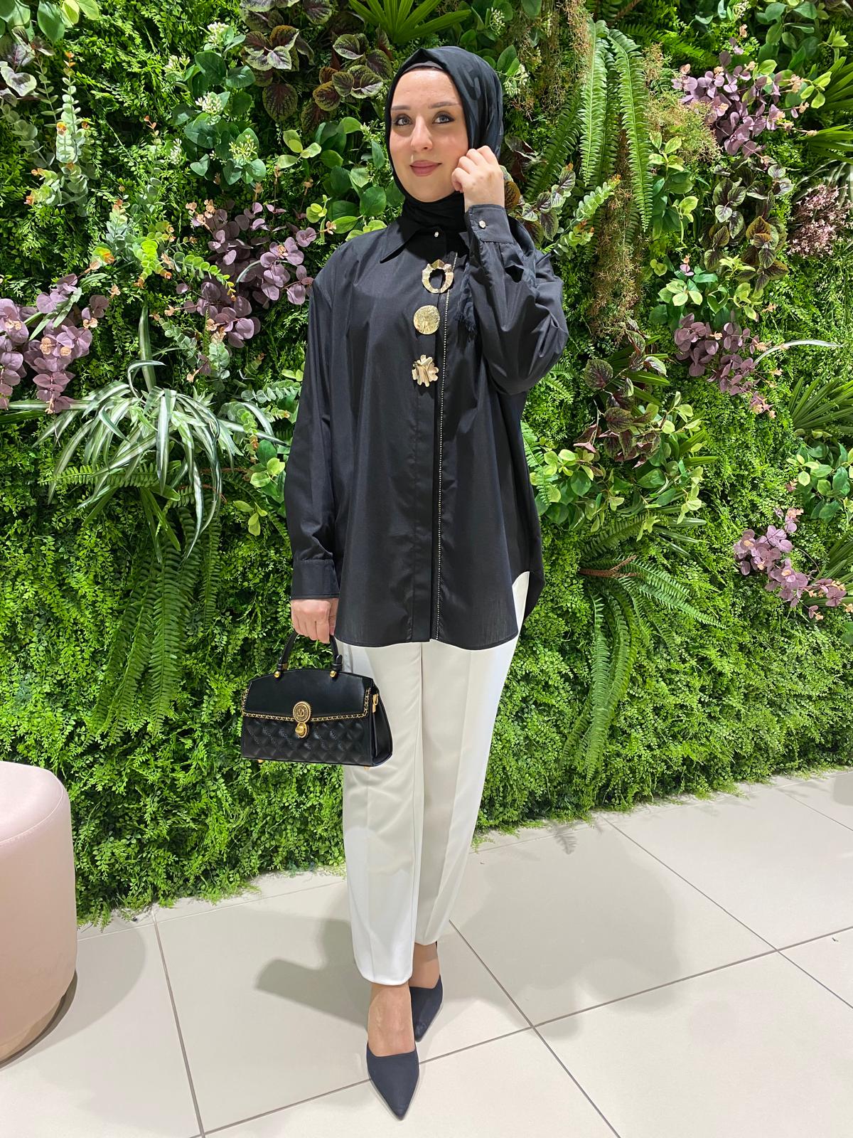 My312 Broşlu Gömlek