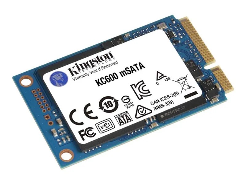 Kingston KC600 256GB mSATA SSD (550-500MB/s)