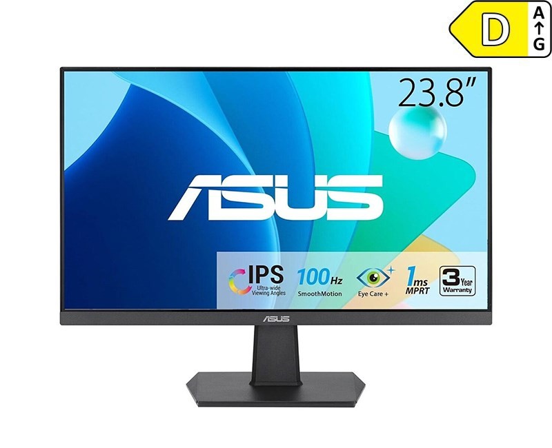 Asus 23.8" 1ms Hdmi IPS Eye Care (VA24EHF)