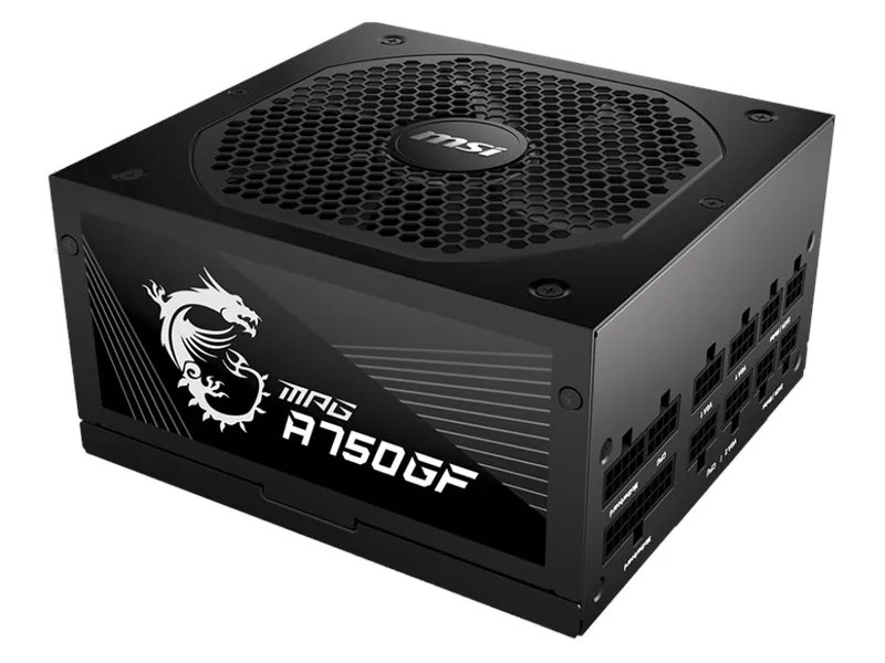 MSI 750W 80+ Gold (MPG A750GF) Full Modular