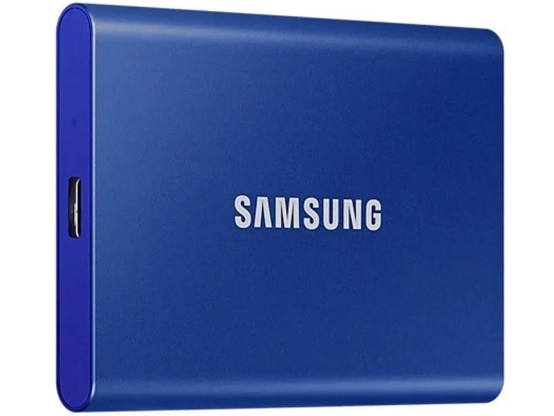 Samsung T7 1TB Usb 3.2 Gen 2 Type-C Mavi