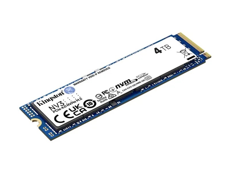 Kingston NV3 4TB M.2 NVMe SSD (6000-5000MBs)