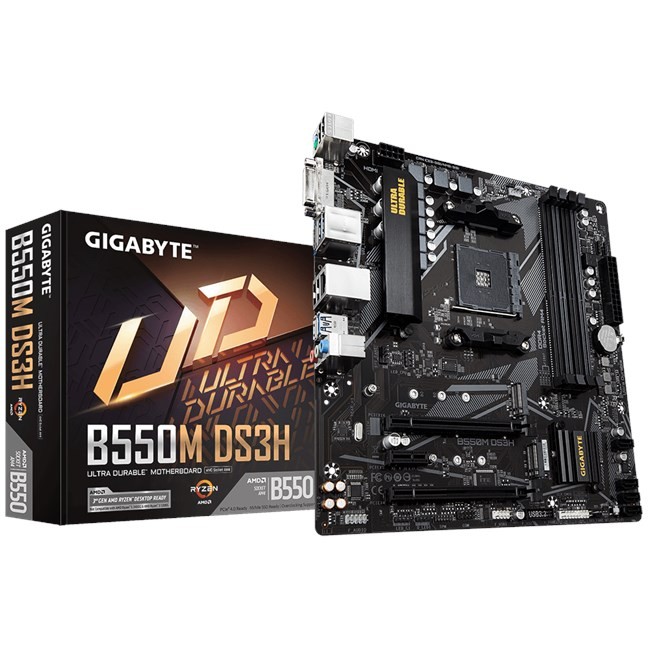 Gigabyte B550M DS3H D4 AM4 Dvi-D Hdmi