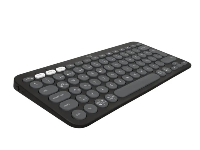 Logitech K380s Çakıl Tuşlu Bluetooth Klavye Siyah