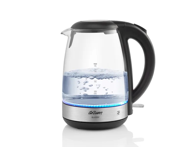 Arzum AR3071 Gassy Cam Kettle Su Isıtıcı