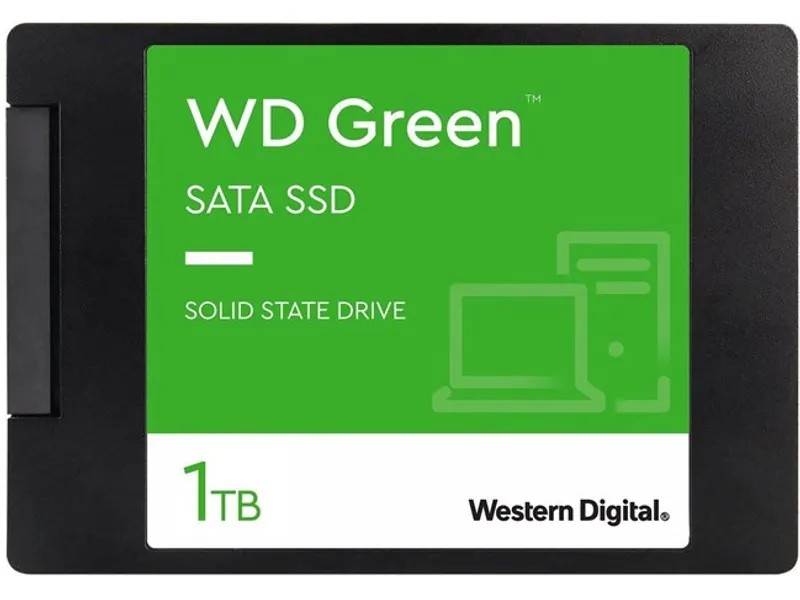 WD Green 1TB 2.5'' SATA SSD (545MB/s)