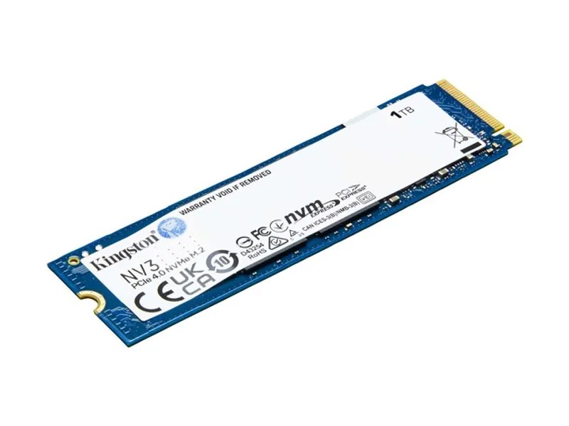 Kingston NV3 1TB M.2 NVMe SSD (6000-4000MBs)