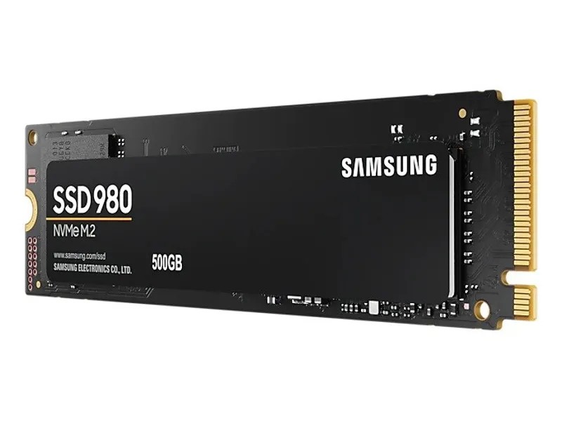 Samsung 980 500GB M.2 NVMe SSD (3100-2600MB/s)