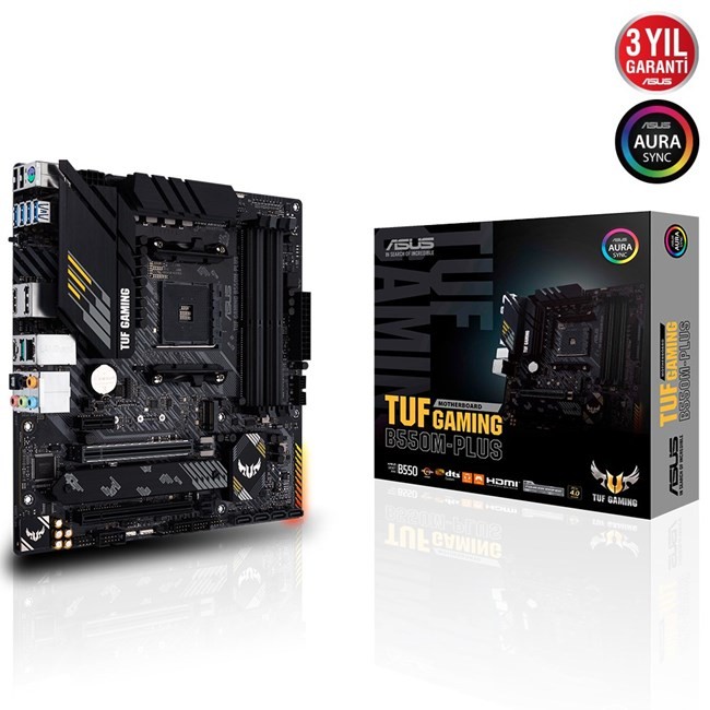 Asus Tuf Gaming B550M-Plus AM4 Ryzen DDR4 Hdmi Dp