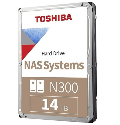 Toshiba N300 14TB 7200Rpm 512MB - HDWG21EUZSVA