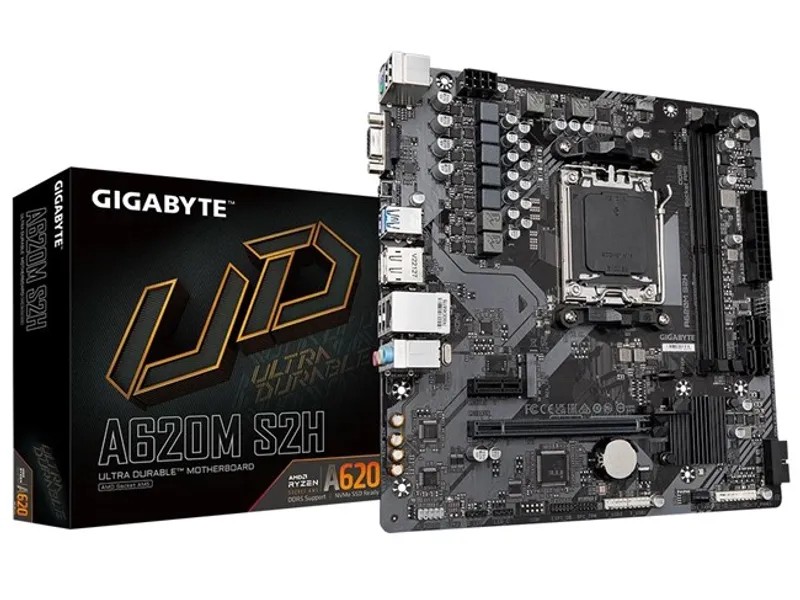 Gigabyte A620M S2H D5 AM5 Vga Hdmi Dp