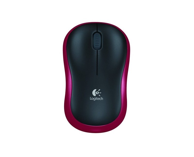 Logitech M185 Kablosuz Mouse Usb Kırmız 910-002237