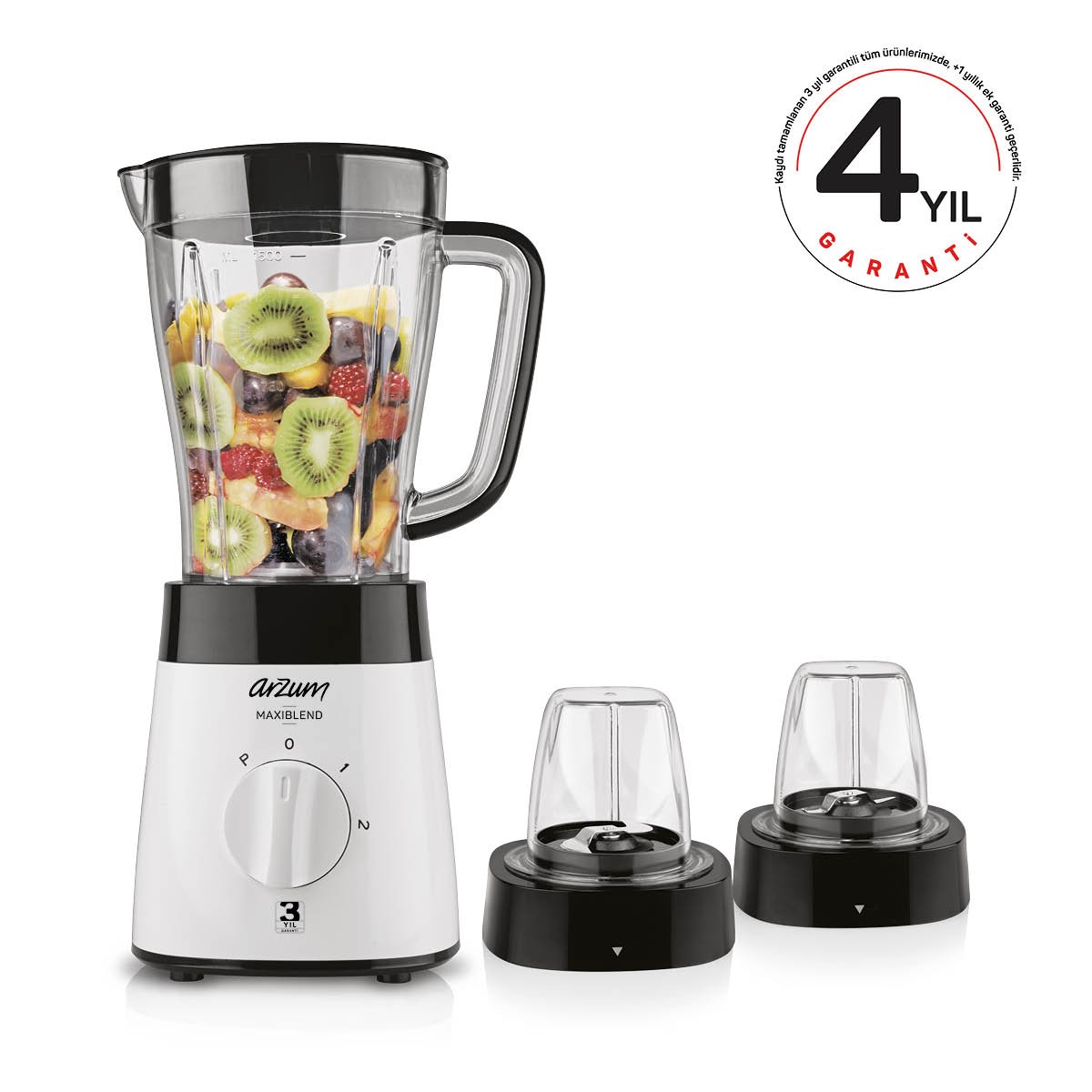 Arzum AR1057 Maxiblend Sürahi Blender - Beyaz