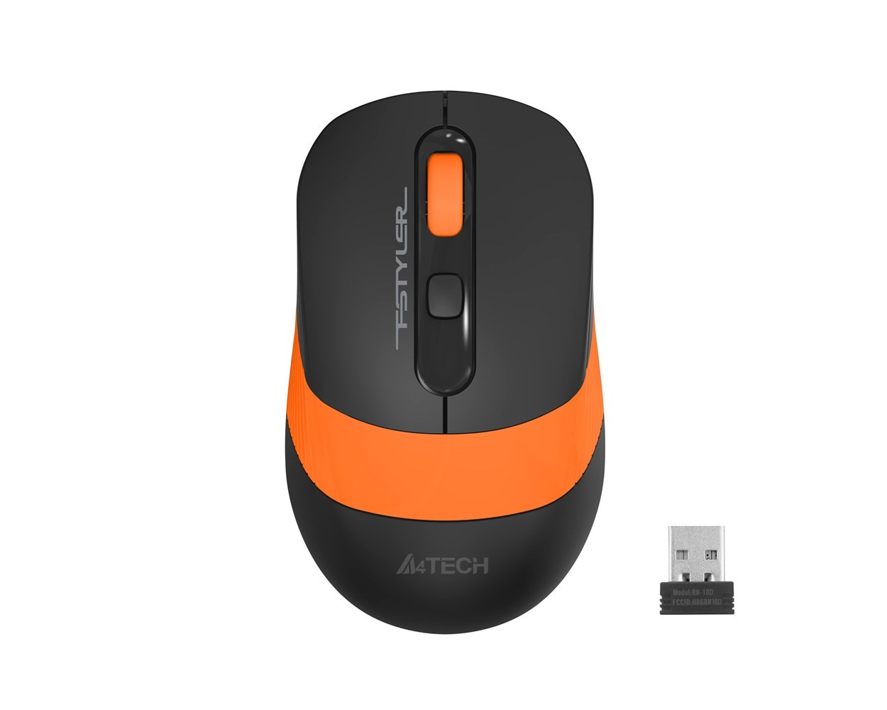 A4-Tech FG10 Turuncu Nano Kablosuz Optik Mouse