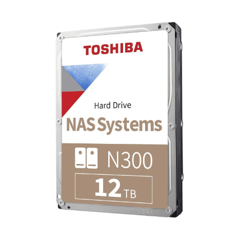 Toshiba N300 12TB 7200Rpm 256MB - HDWG21CUZSVA