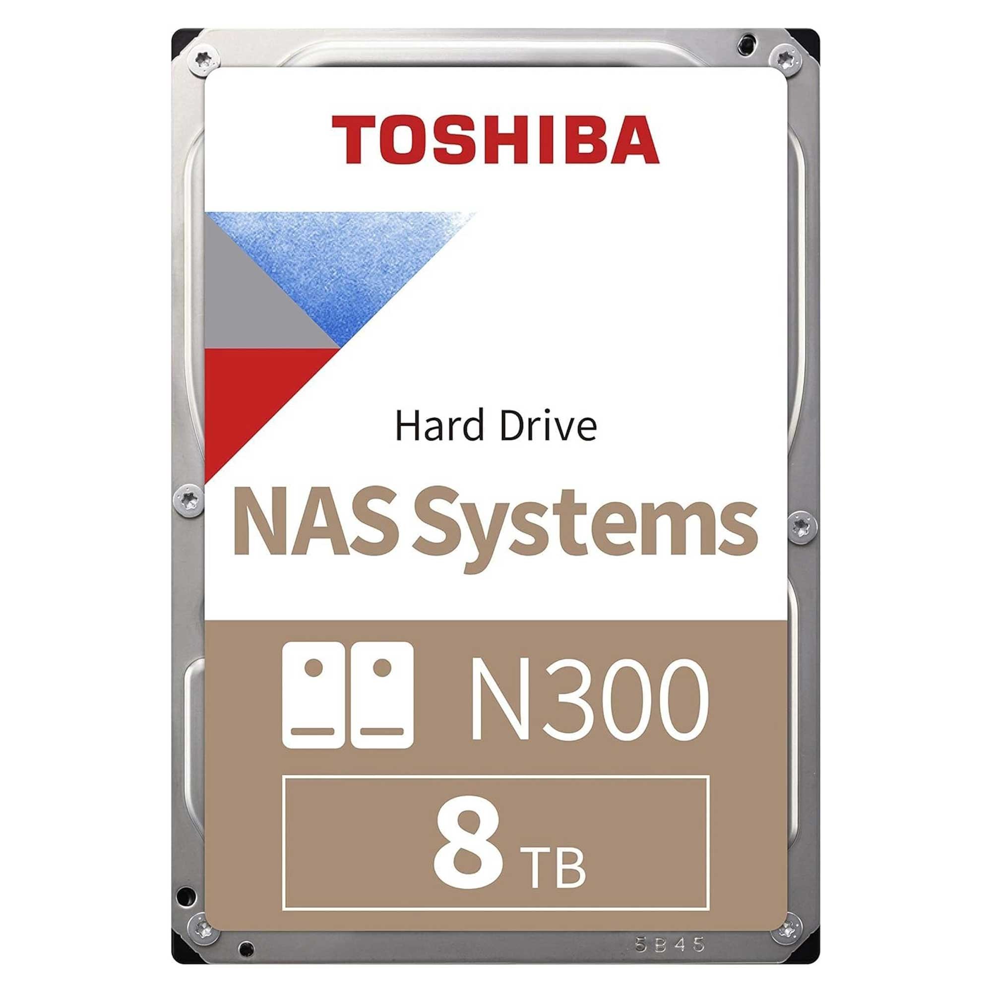 Toshiba N300 8TB 7200Rpm 256MB - HDWG480UZSVA