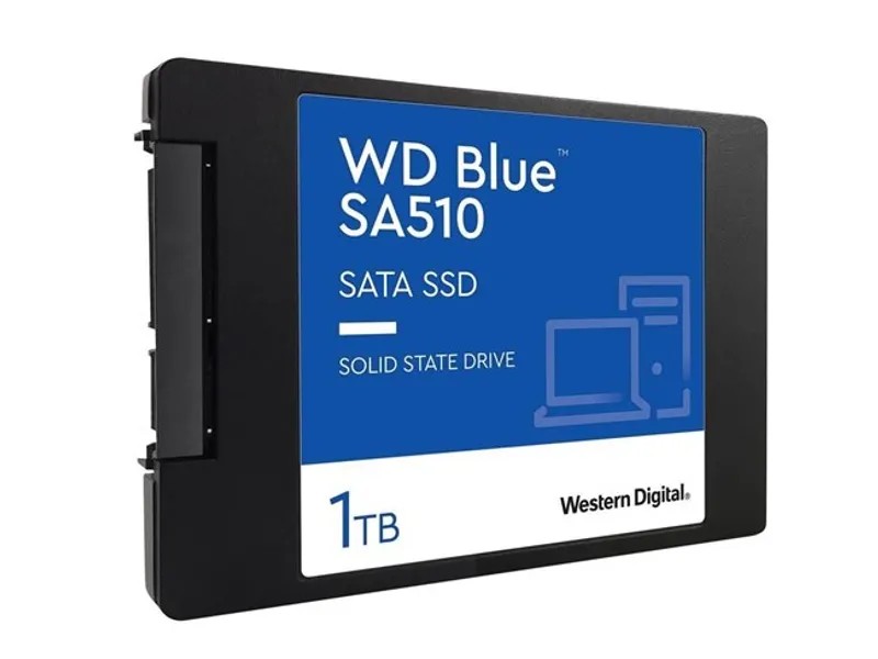 WD Blue SA510 1TB 2.5" SATA SSD (560-520)