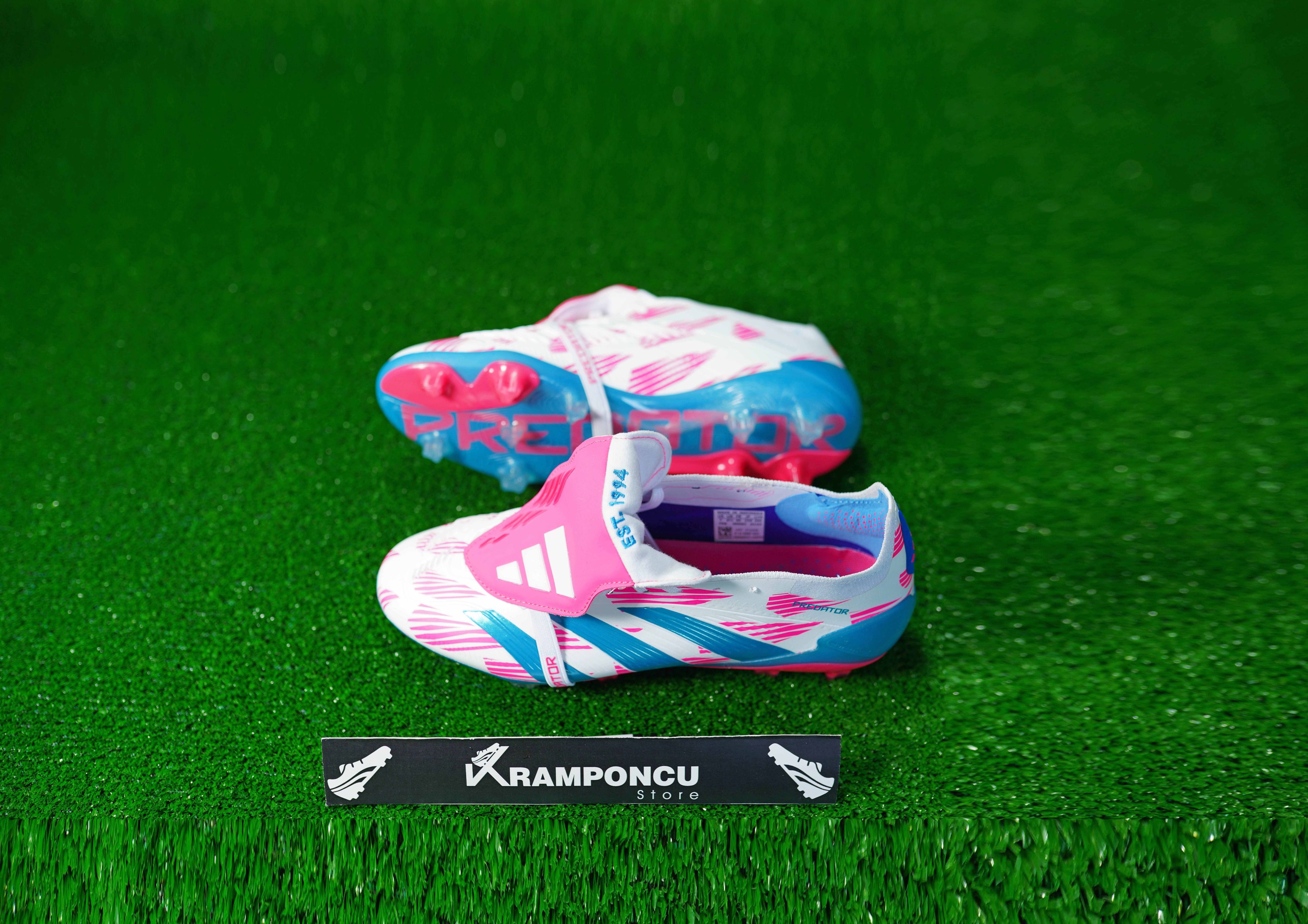 Adi̇das Bi̇leksi̇z Predator League Beyaz Mavi̇ Pembe