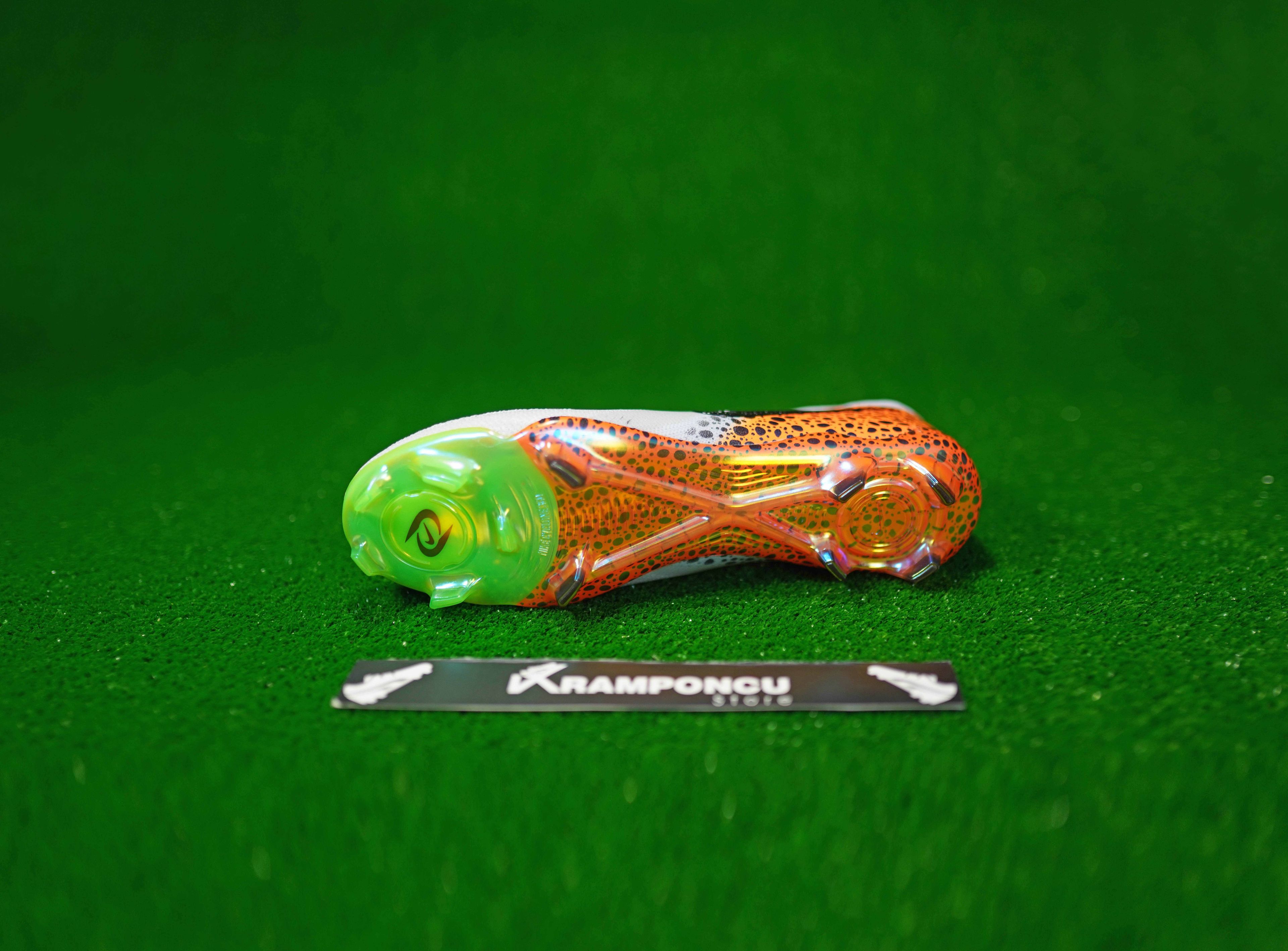Ni̇ke Phantom Leopar Gri̇ Turuncu Bi̇leksi̇z