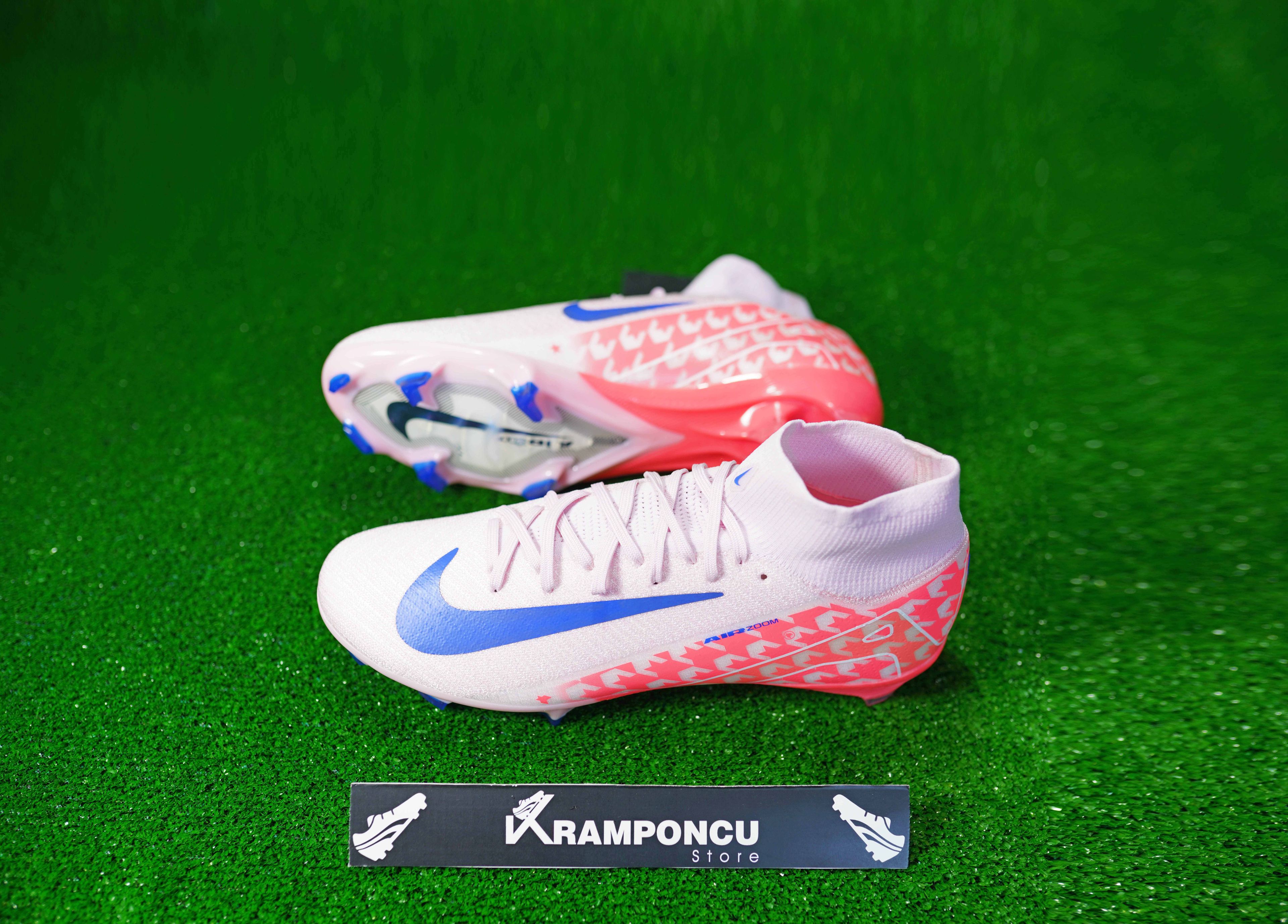 Ni̇ke Bi̇lekli̇ Ai̇r Zoom Si̇mli̇ Açik Pembe Mavi̇ Mercuri̇al Eli̇te