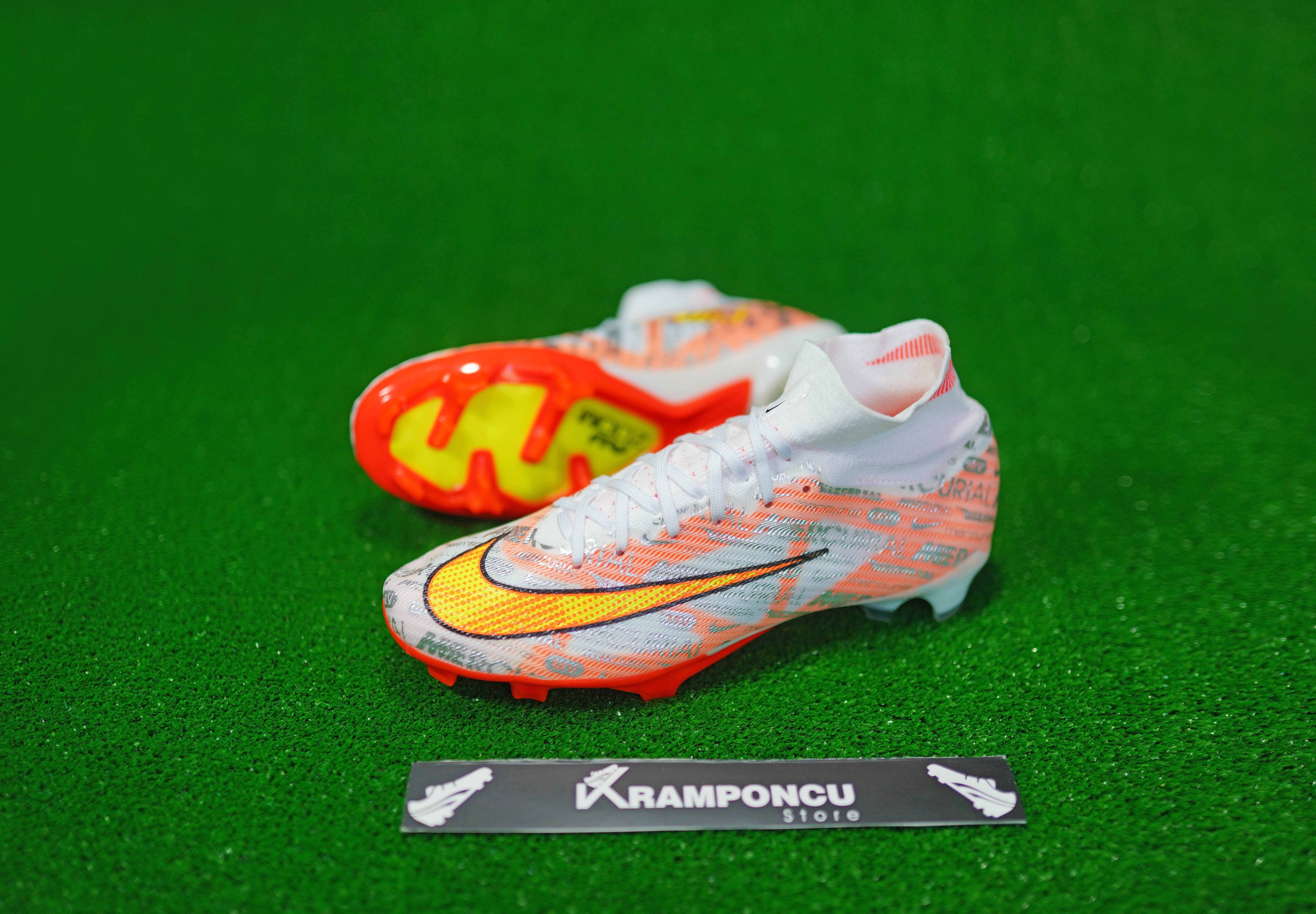 Ni̇ke Turuncu-sari Ai̇r Zoom Mercuri̇al Superfly Eli̇te Bi̇lekli̇
