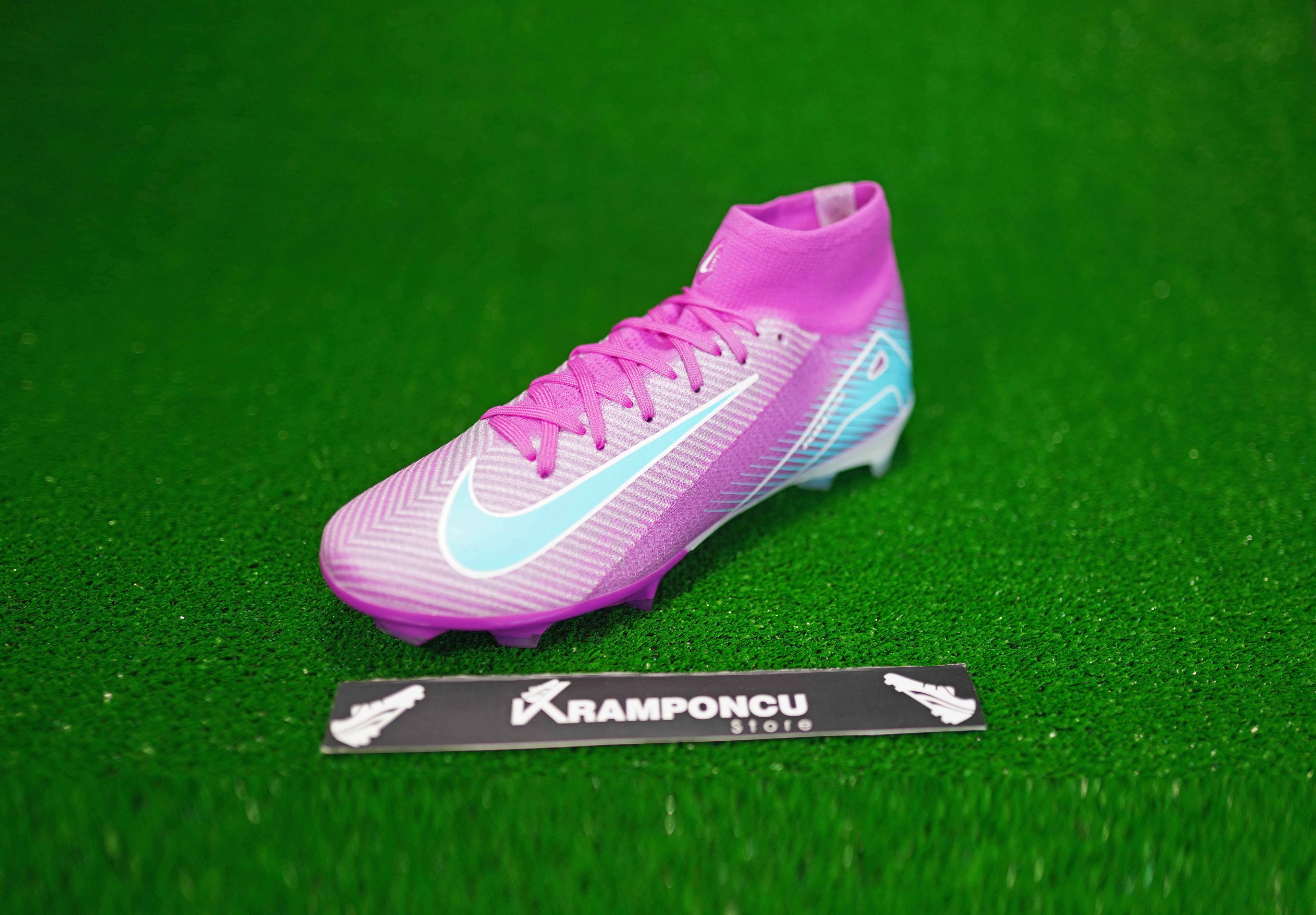 Ni̇ke Mor- Turkuaz Ai̇r Zoom Mercuri̇al Vapor Eli̇te Fg Bi̇lekli̇