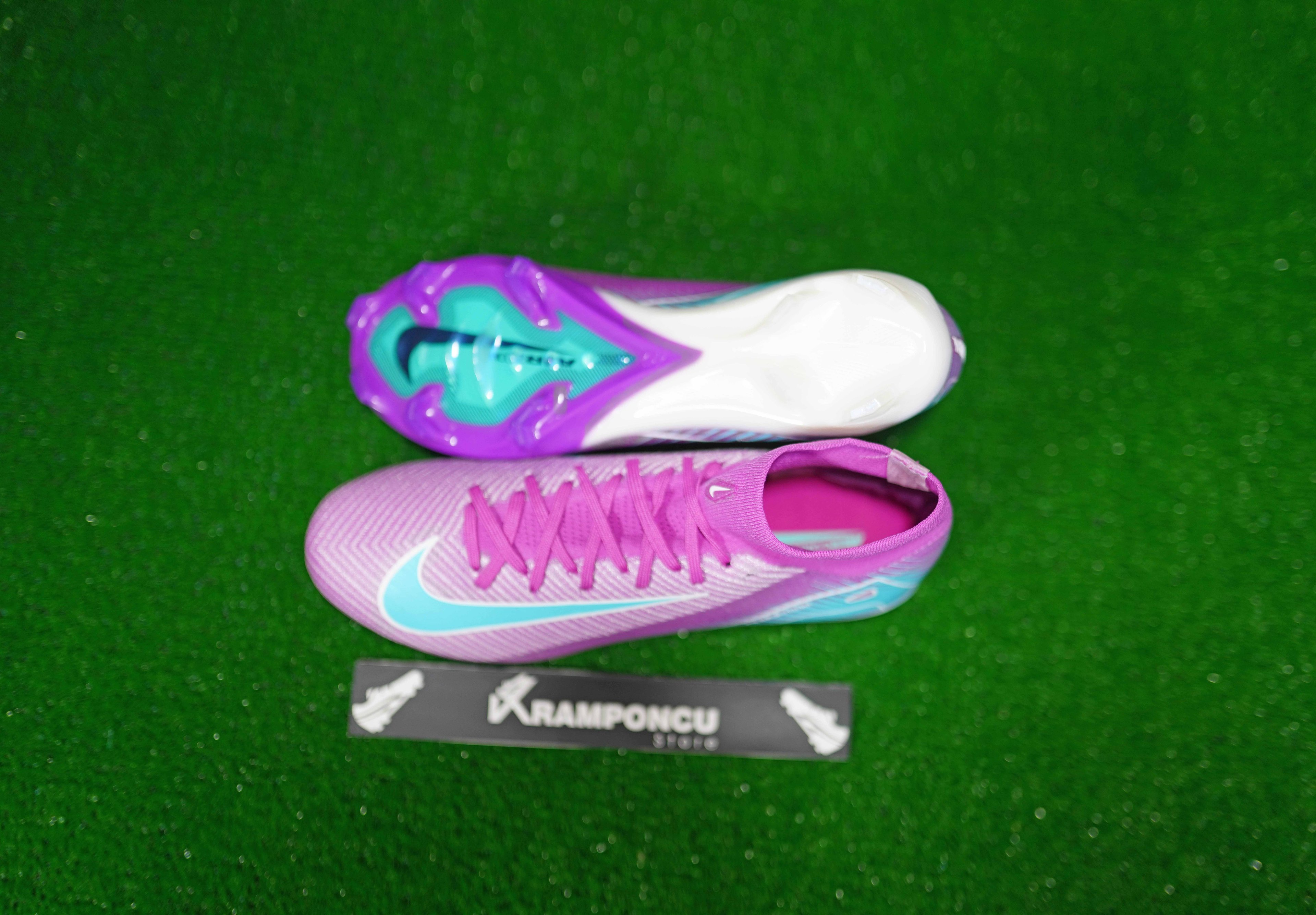 Ni̇ke Mor- Turkuaz Ai̇r Zoom Mercuri̇al Vapor Eli̇te Fg Bi̇lekli̇