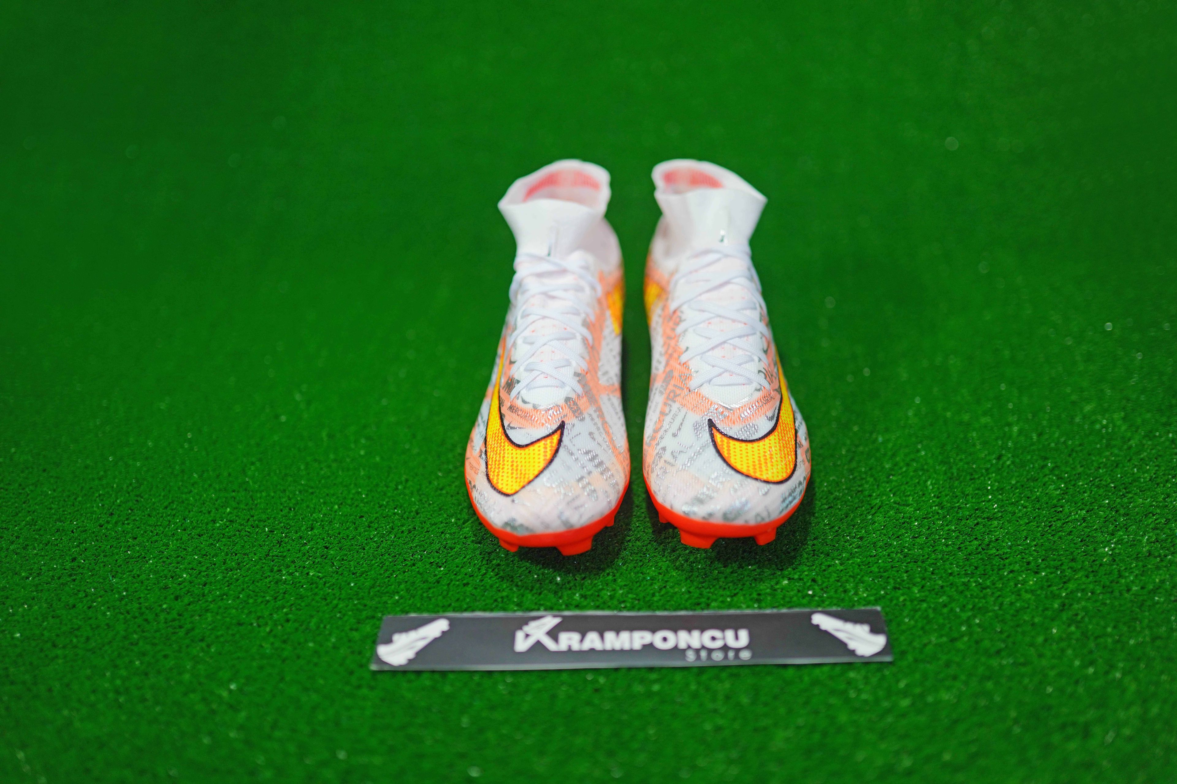 Ni̇ke Turuncu-sari Ai̇r Zoom Mercuri̇al Superfly Eli̇te Bi̇lekli̇