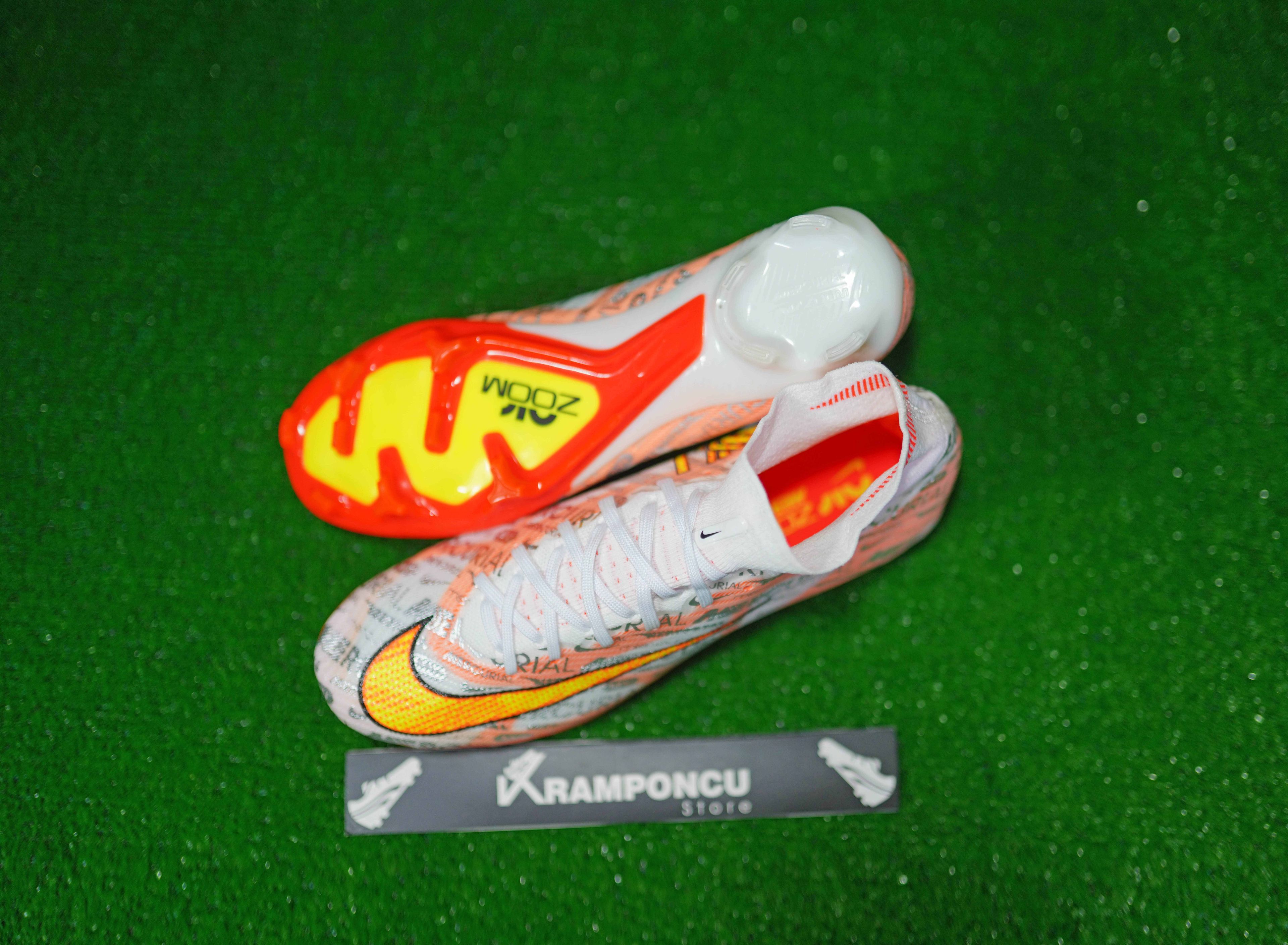 Ni̇ke Turuncu-sari Ai̇r Zoom Mercuri̇al Superfly Eli̇te Bi̇lekli̇