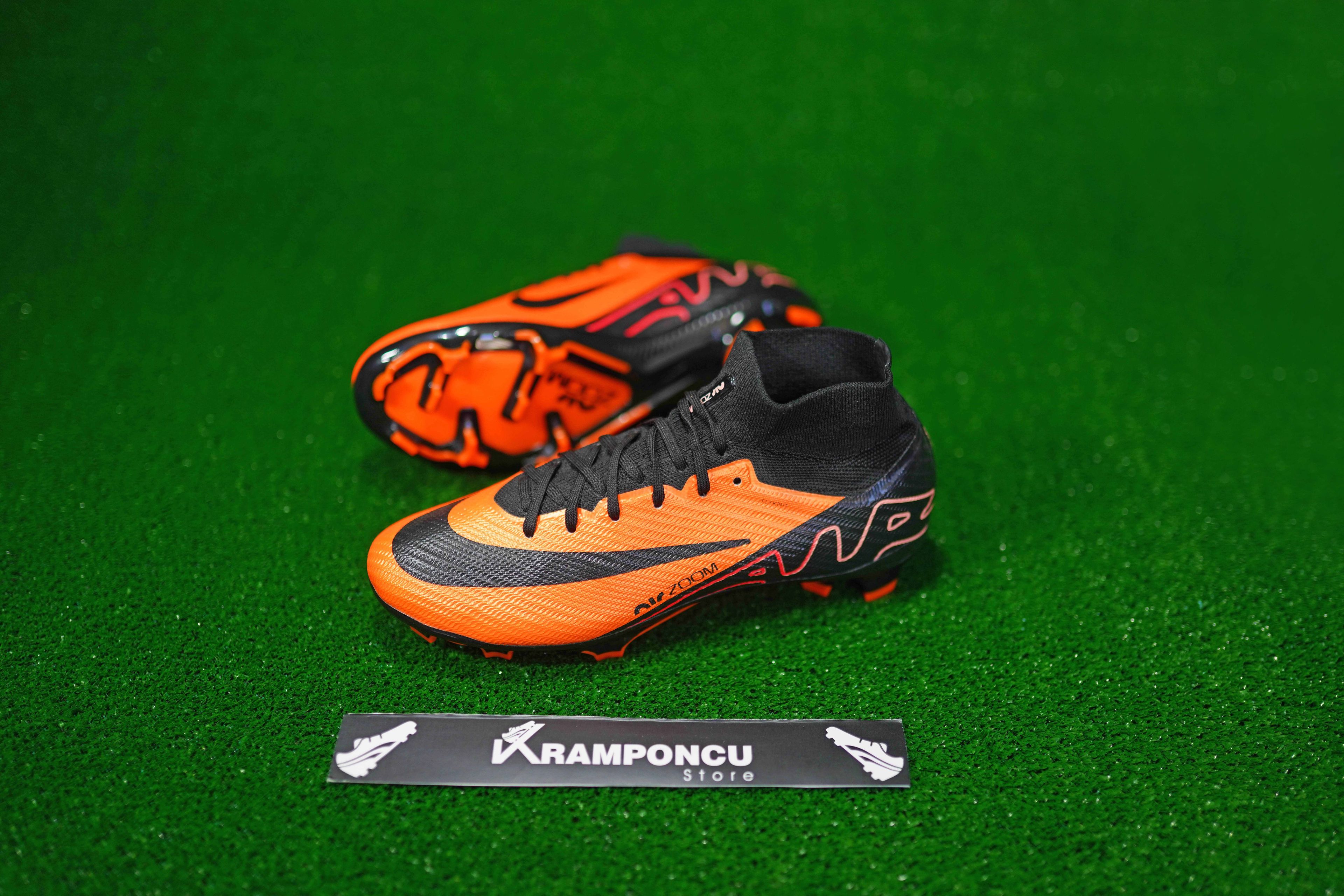 Ni̇ke Turuncu-si̇yah Ai̇r Zoom Mercuri̇al Superfly Eli̇te Bi̇lekli̇