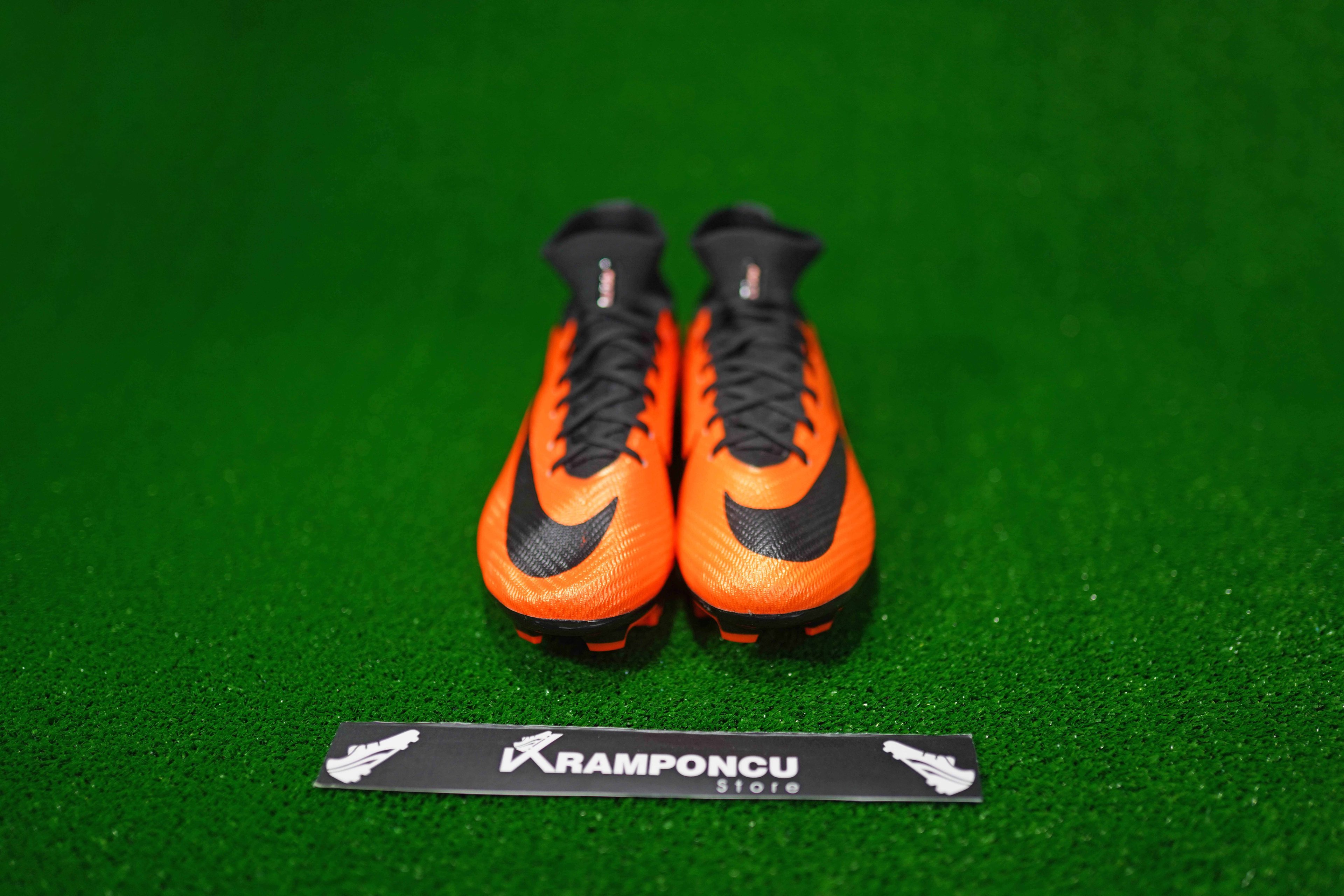 Ni̇ke Turuncu-si̇yah Ai̇r Zoom Mercuri̇al Superfly Eli̇te Bi̇lekli̇