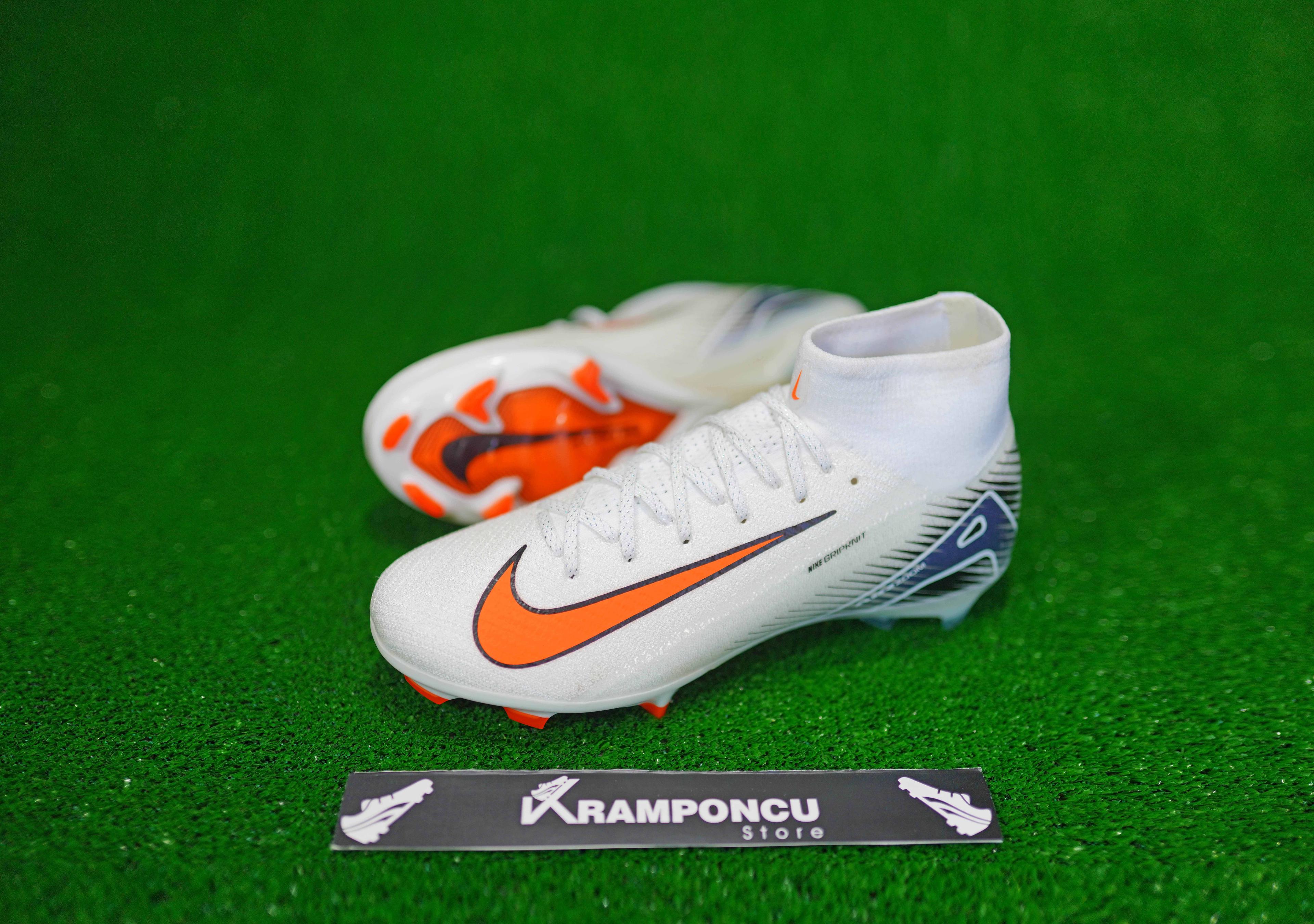 Ni̇ke Beyaz-turuncu Ai̇r Zoom Superfly 16 Eli̇te Bi̇lekli̇