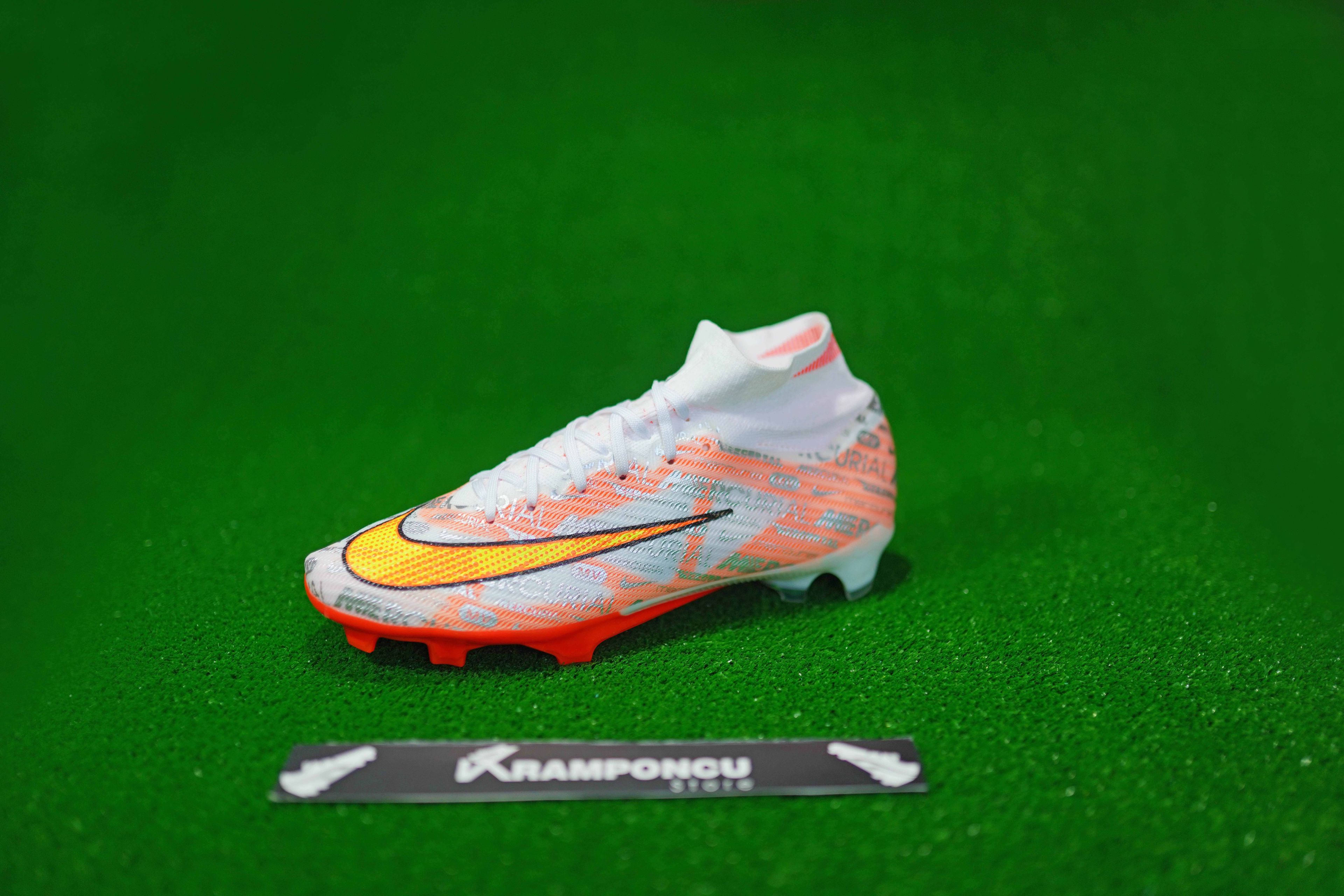Ni̇ke Turuncu-sari Ai̇r Zoom Mercuri̇al Superfly Eli̇te Bi̇lekli̇