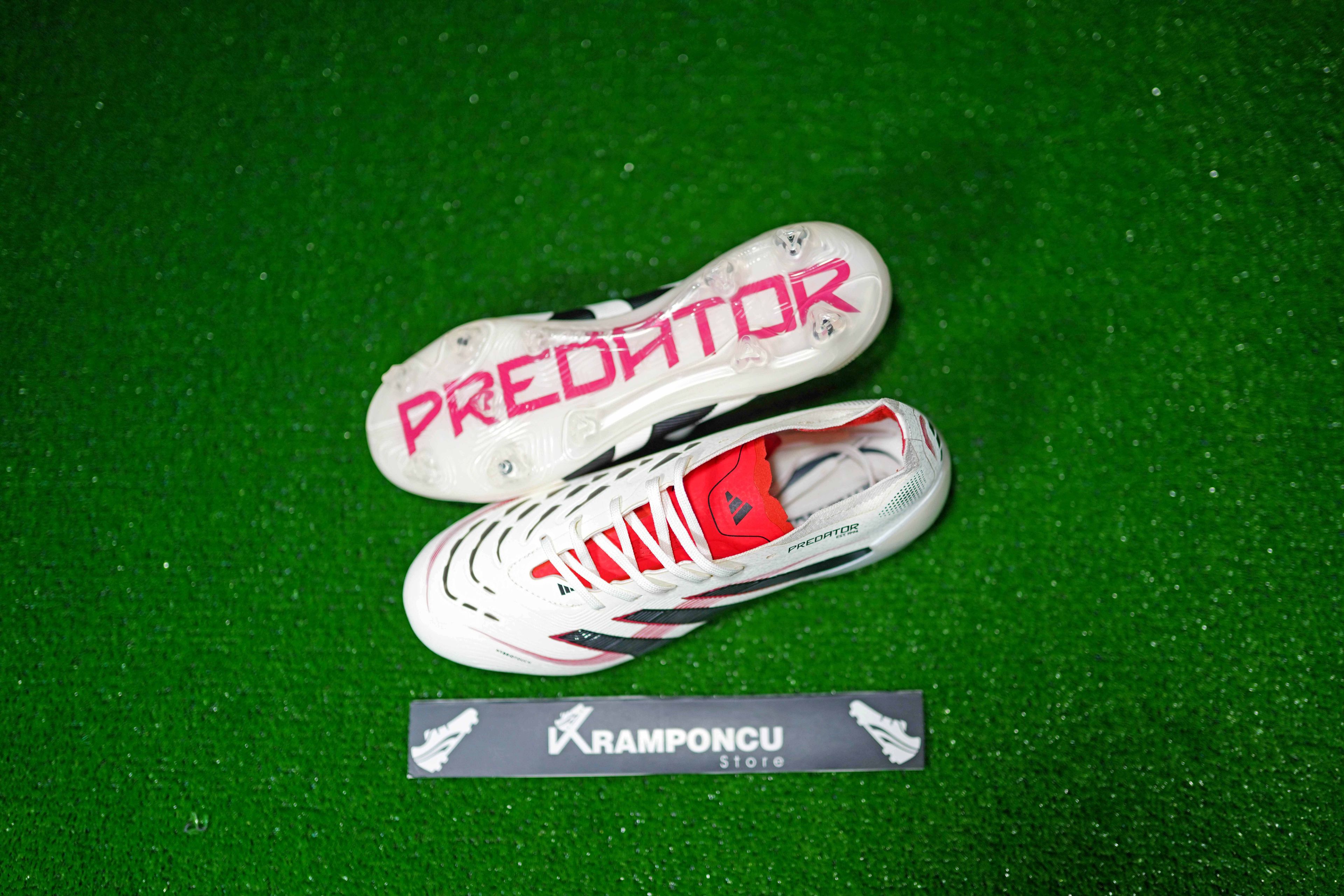 Adi̇das Beyaz-kirmizi Predator Eli̇te Fg